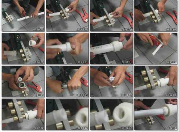 Как паять правильно Полипропиленовые трубы своими руками: Виды и Видео в пошаговой инструкции +Фото
