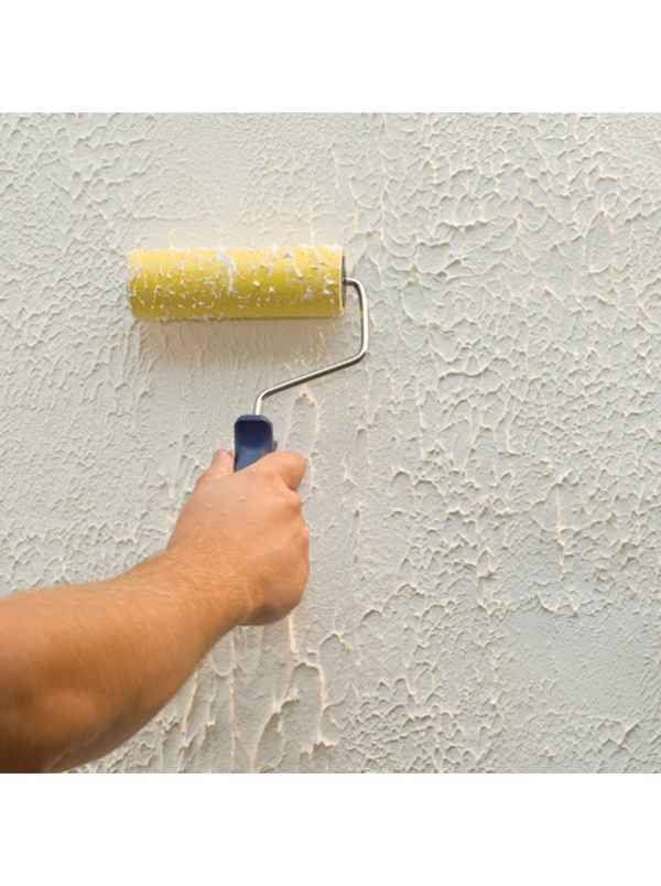 Фактурная краска для стен своими руками: Виды покраски и Как наносить +Видео