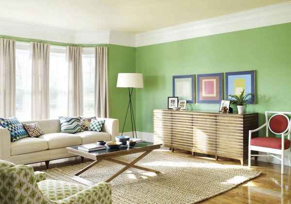 Как выбрать зеленые обои для оформления стен в доме: удачные комбинации цветов +Фото и Видео
