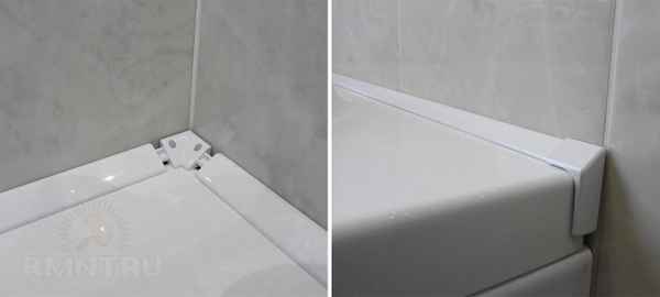 Бордюр для ванны керамический: Виды. Размеры. Особенности монтажа: Плюсы и минусы +Фото и Видео