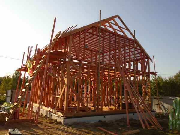 Видео по строительству каркасным домам