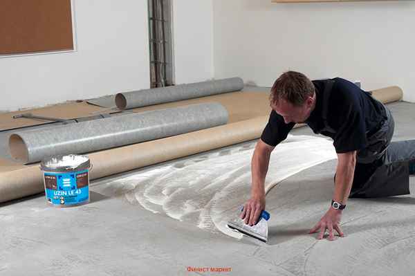 Как приклеить ковролин к бетону: Какой клей лучше выбратьОсобенности укладки на бетонный пол +Видео