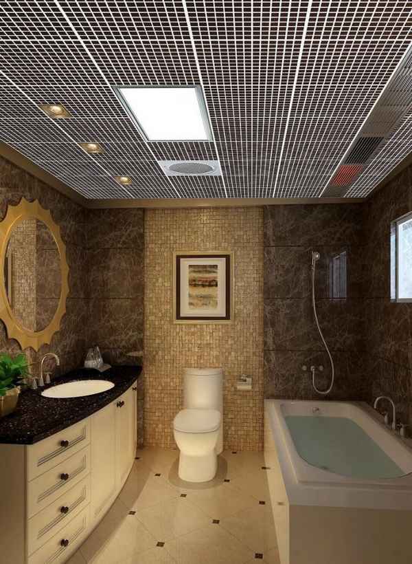 Лучшие потолка для ванной комнаты