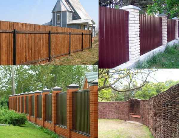 Забор вокруг частного дома своими руками недорого: Виды +Фото и Видео и Пошаговая инструкция