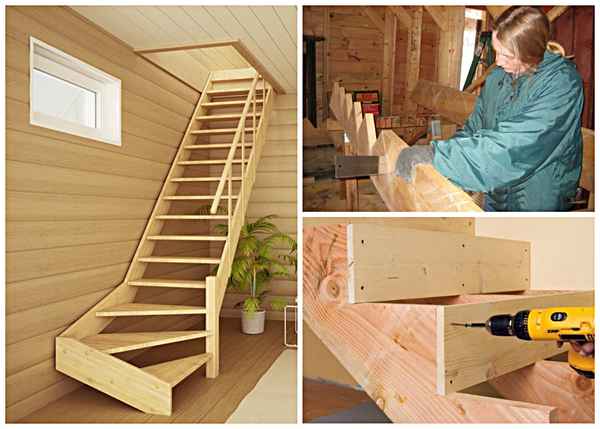 Строим деревянную лестницу своими руками в доме: Пошаговая инструкция +Видео
